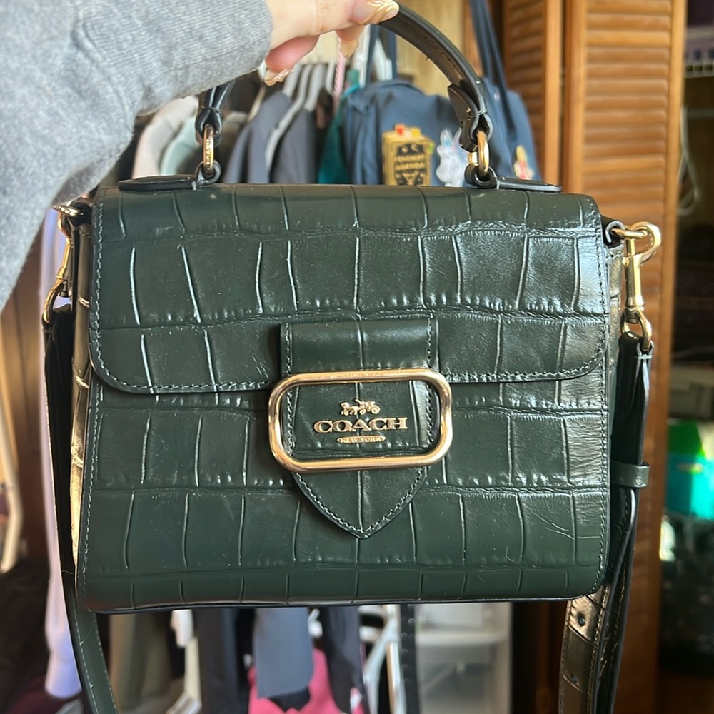 Coach Morgan Top Handle Satchel Bag # CN747